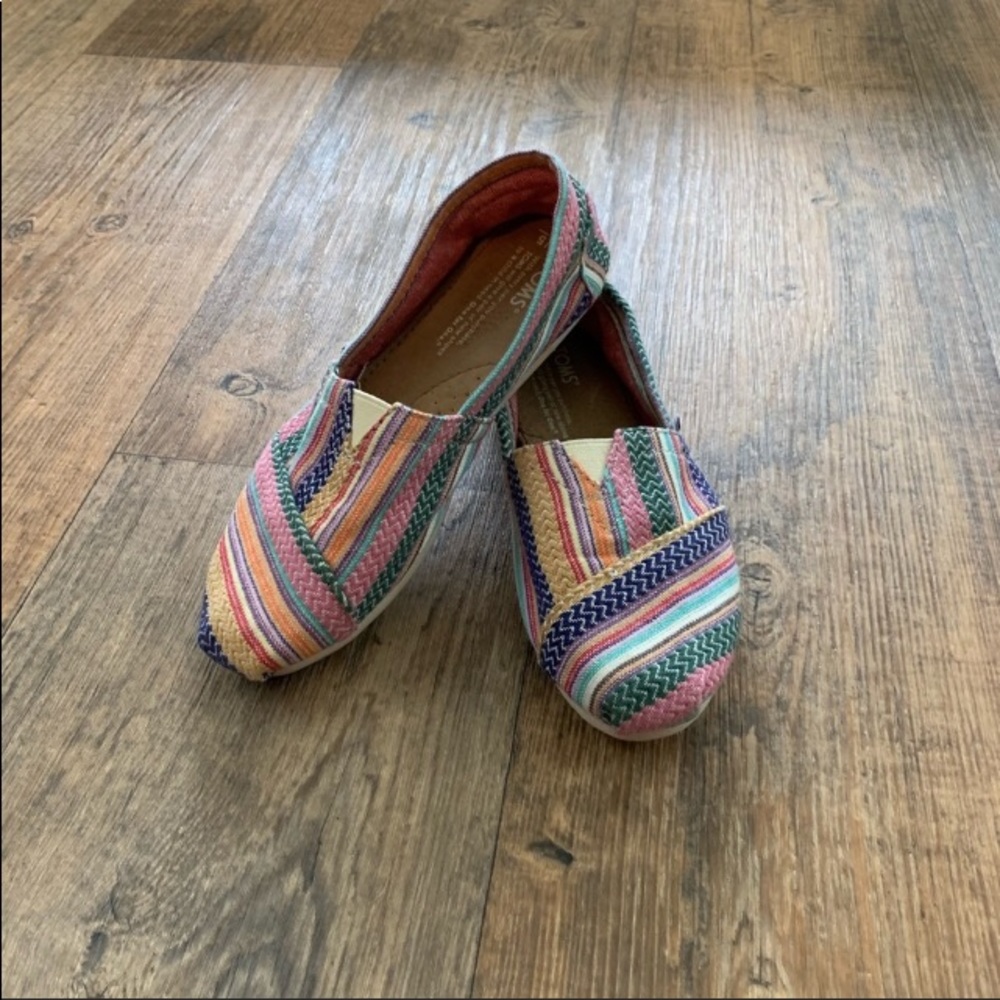 Toms Women's Colorful Printed Size 5